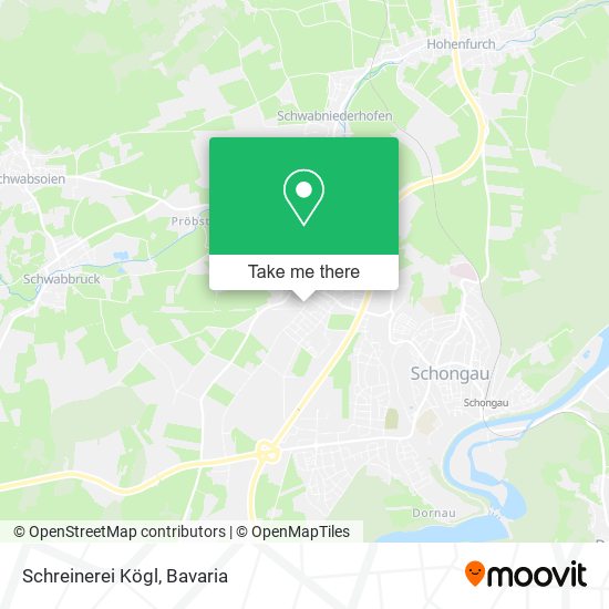 Schreinerei Kögl map