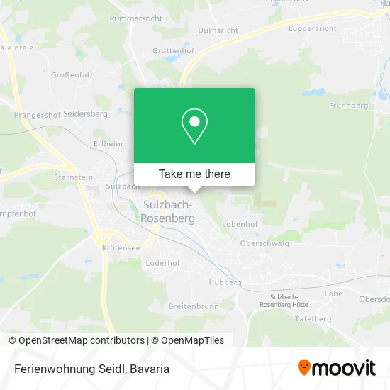 Карта Ferienwohnung Seidl