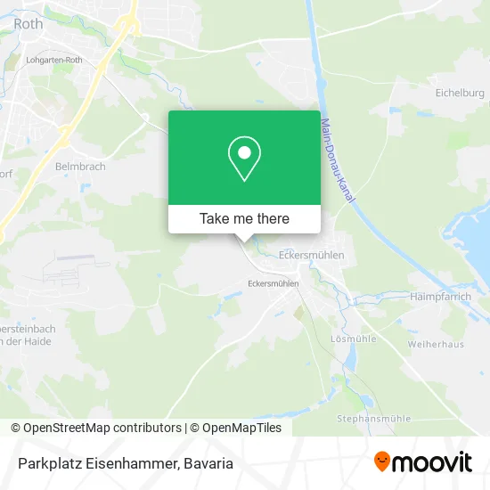 Карта Parkplatz Eisenhammer