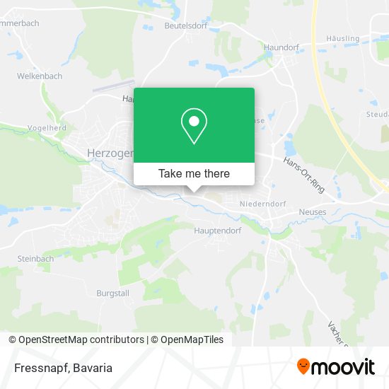Карта Fressnapf