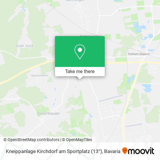 Kneippanlage Kirchdorf am Sportplatz (13°) map