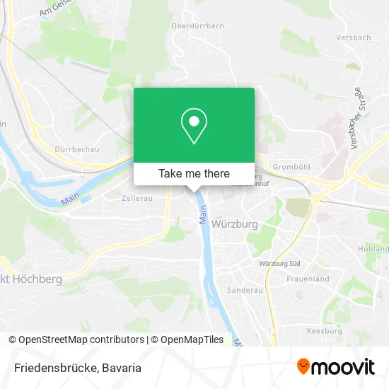 Карта Friedensbrücke