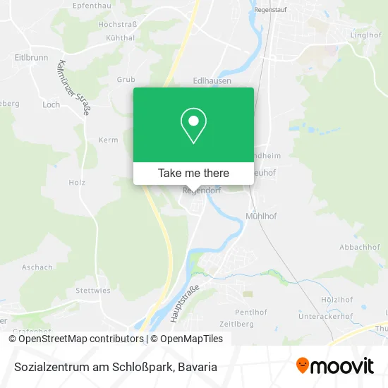 Карта Sozialzentrum am Schloßpark