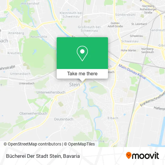 Карта Bücherei Der Stadt Stein