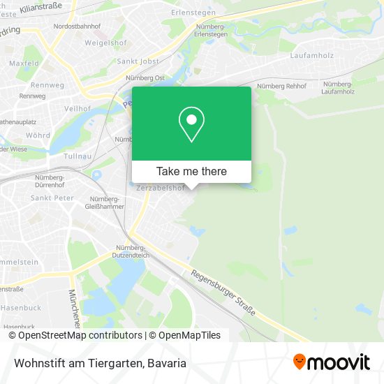 Wohnstift am Tiergarten map