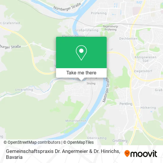 Gemeinschaftspraxis Dr. Angermeier & Dr. Hinrichs map