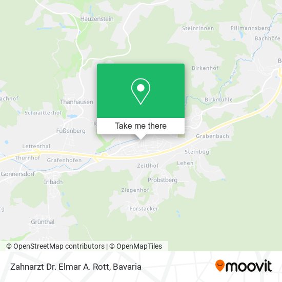 Zahnarzt Dr. Elmar A. Rott map