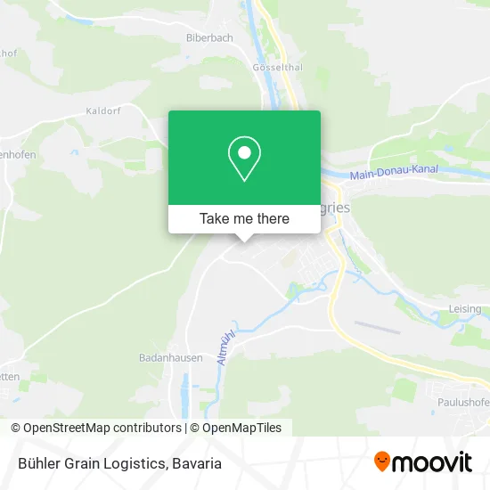 Карта Bühler Grain Logistics