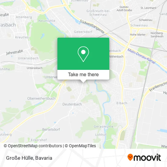 Карта Große Hülle