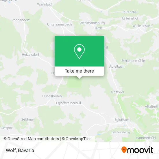 Wolf map
