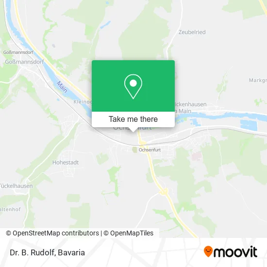 Карта Dr. B. Rudolf