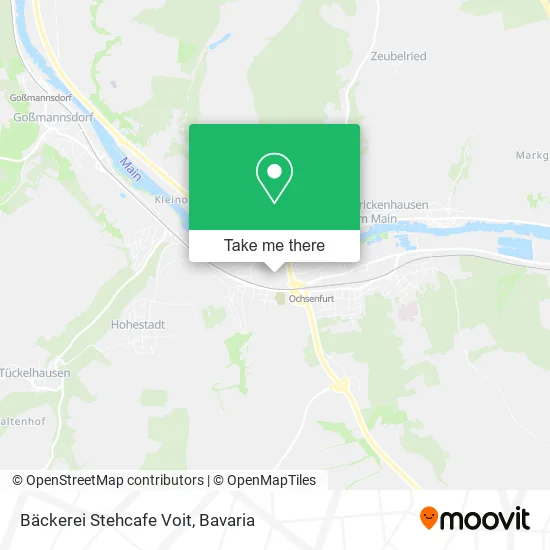 Карта Bäckerei Stehcafe Voit