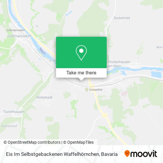 Eis Im Selbstgebackenen Waffelhörnchen map