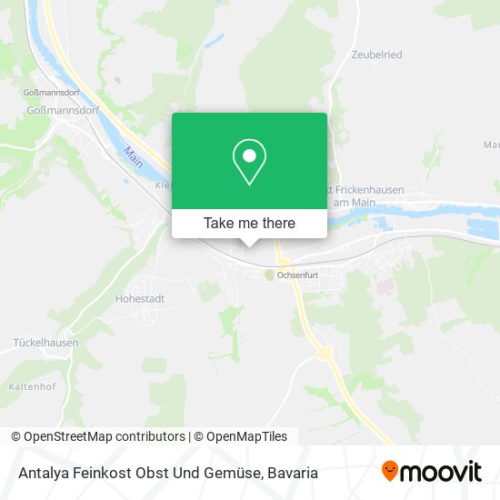 Antalya Feinkost Obst Und Gemüse map