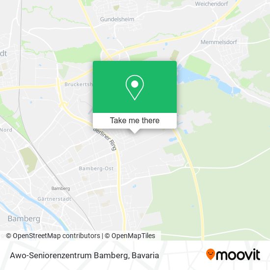 Awo-Seniorenzentrum Bamberg map