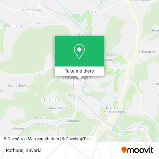 Rathaus map