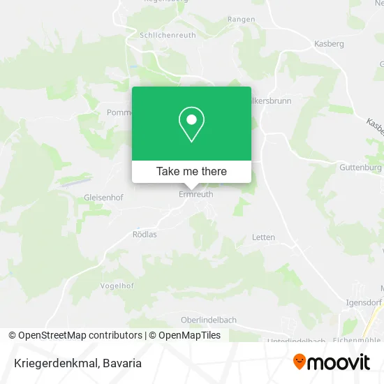 Карта Kriegerdenkmal