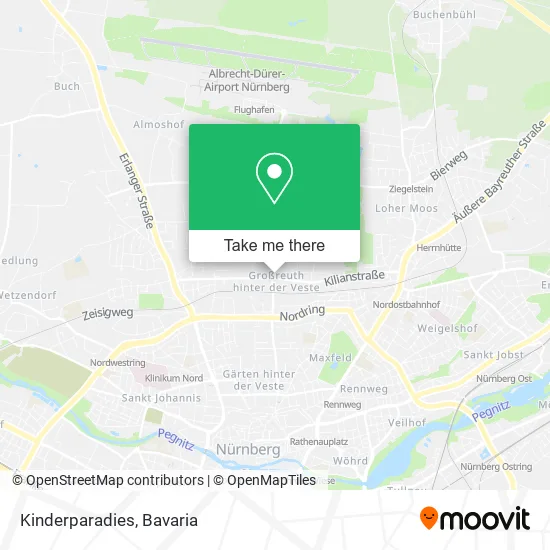 Карта Kinderparadies