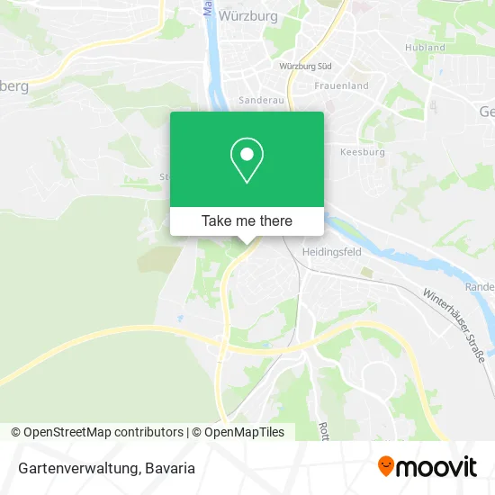 Карта Gartenverwaltung