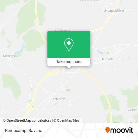 Карта Remacamp