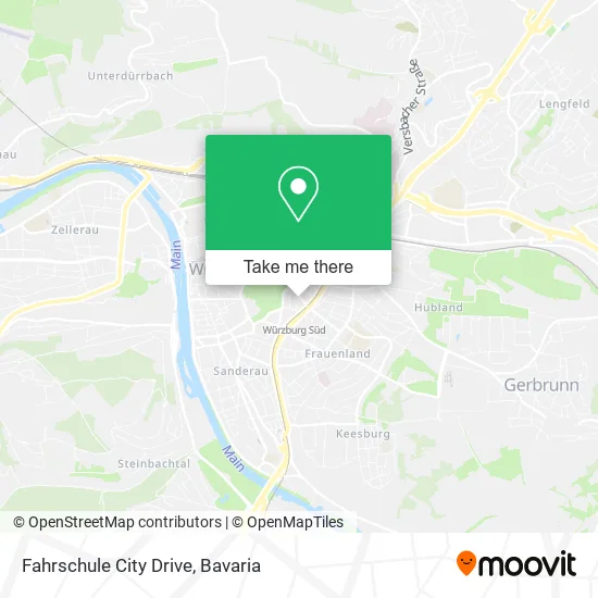 Карта Fahrschule City Drive