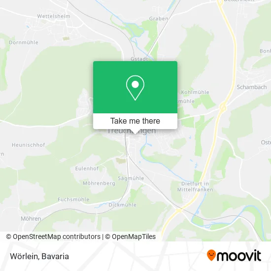 Карта Wörlein