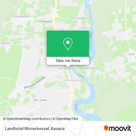 Landhotel Römerkessel map