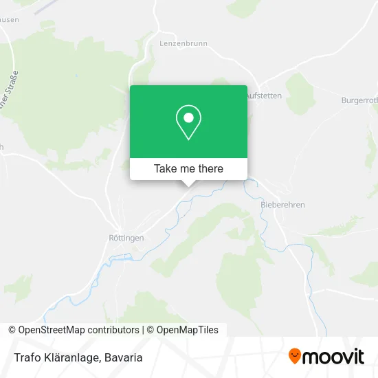 Карта Trafo Kläranlage