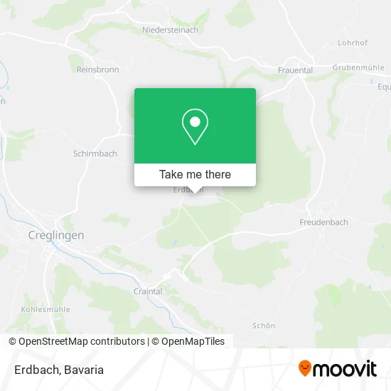 Карта Erdbach
