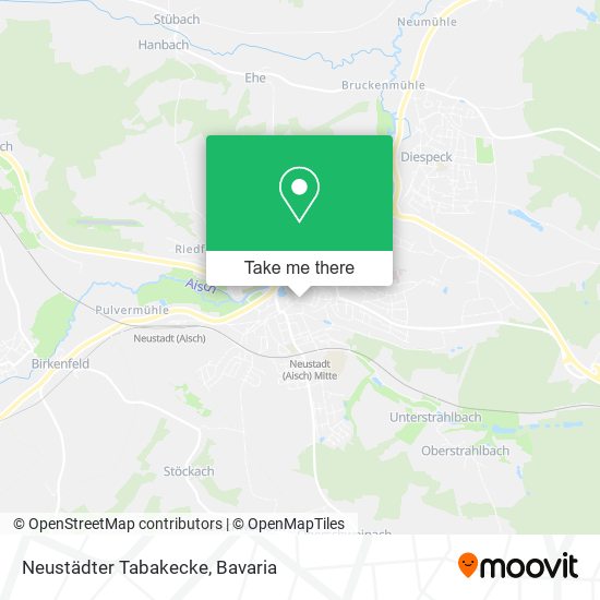 Neustädter Tabakecke map