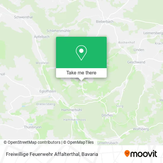 Карта Freiwillige Feuerwehr Affalterthal