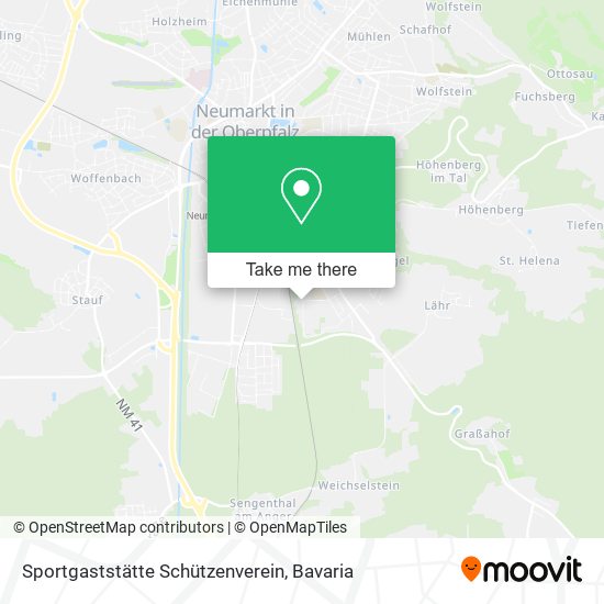 Sportgaststätte Schützenverein map