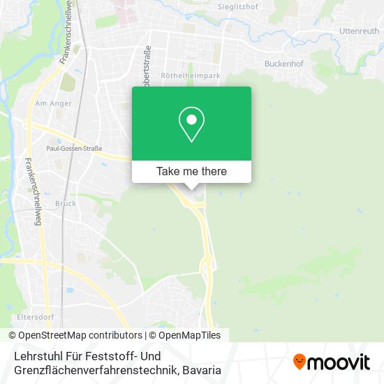 Lehrstuhl Für Feststoff- Und Grenzflächenverfahrenstechnik map