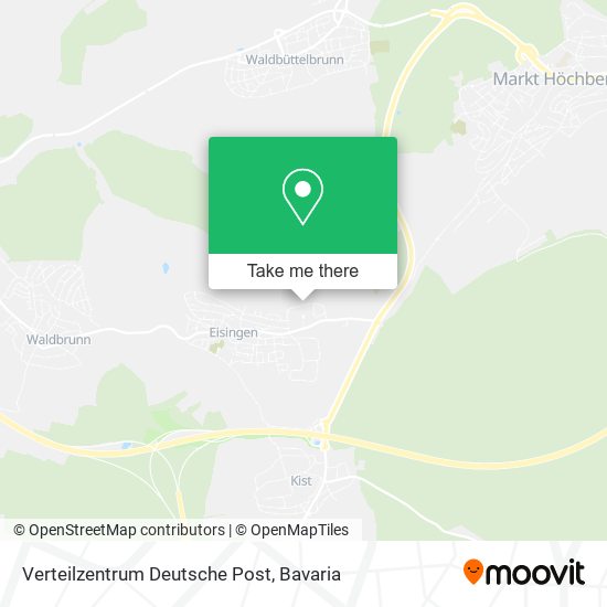 Карта Verteilzentrum Deutsche Post