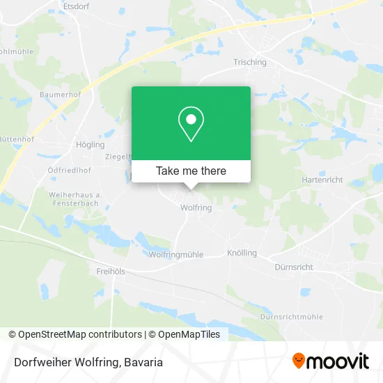 Карта Dorfweiher Wolfring