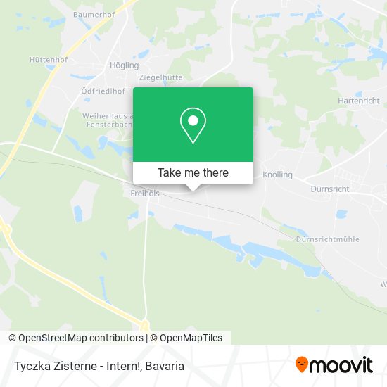Tyczka Zisterne - Intern! map