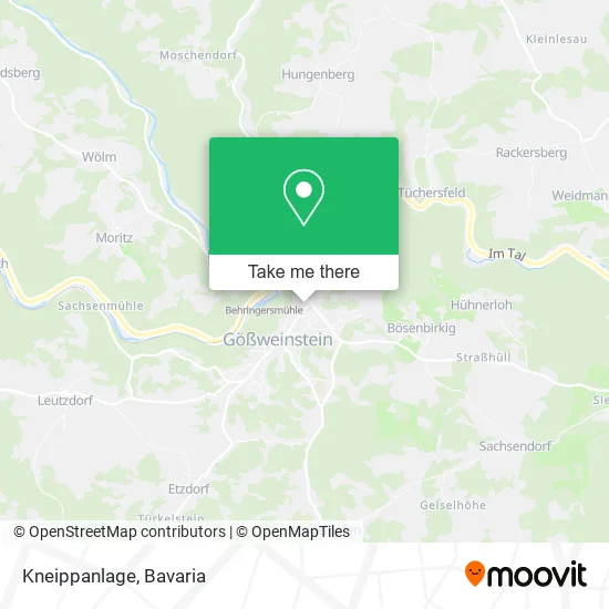 Карта Kneippanlage