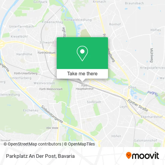 Карта Parkplatz An Der Post