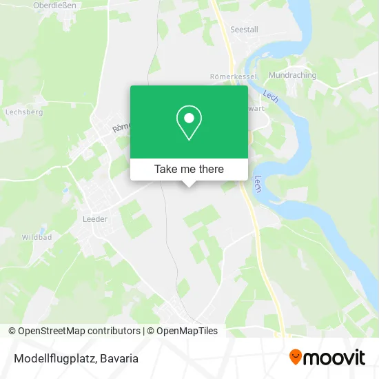 Карта Modellflugplatz