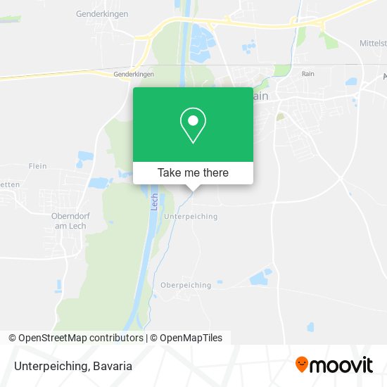 Карта Unterpeiching