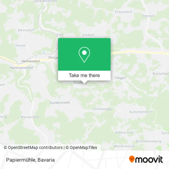 Карта Papiermühle