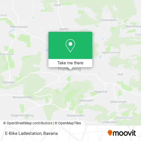 Карта E-Bike Ladestation