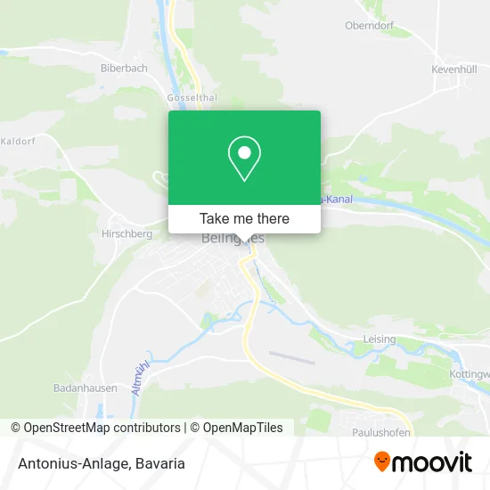 Карта Antonius-Anlage