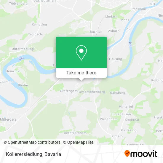 Карта Köllerersiedlung