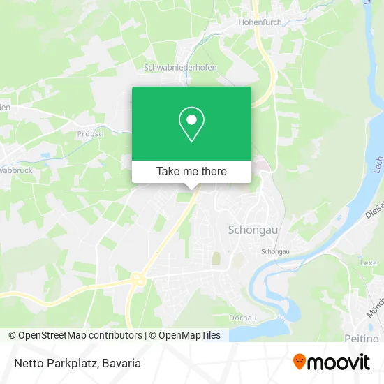 Карта Netto Parkplatz