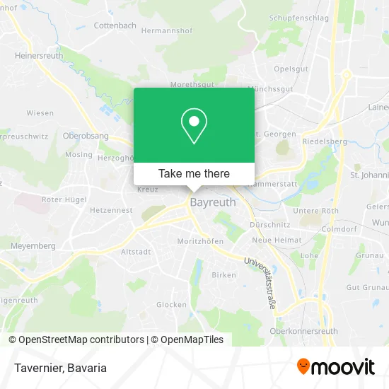 Карта Tavernier