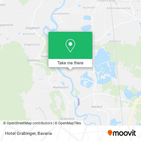 Hotel Grabinger map