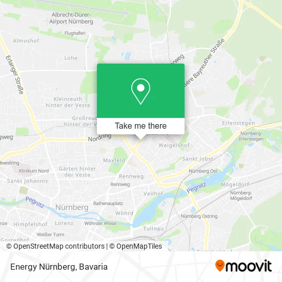 Карта Energy Nürnberg