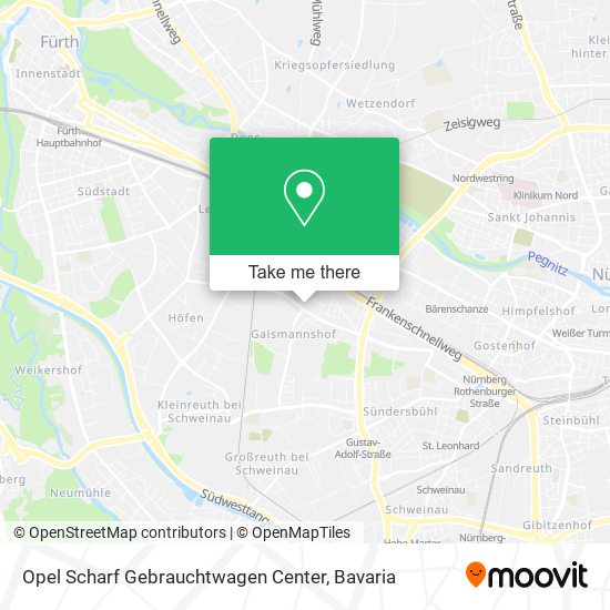 Opel Scharf Gebrauchtwagen Center map