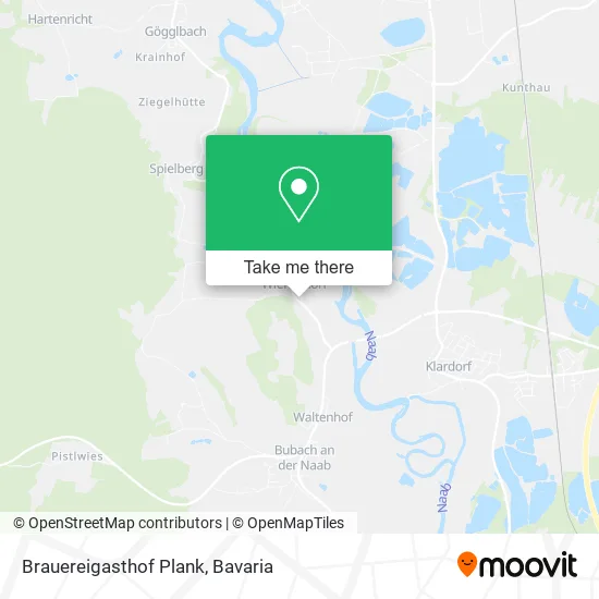 Карта Brauereigasthof Plank